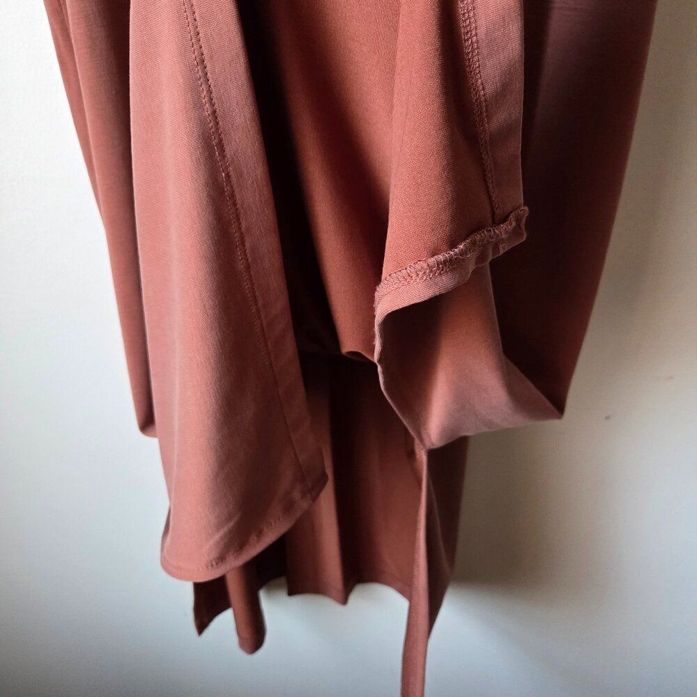 EUC A NEW DAY RUST V NECK TANK MIDI DRESS SIZE LARGE - Picture 8 of 12